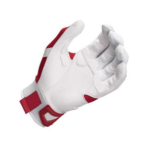 Full Finger Baseball Batting <b>Gloves</b> Comfortable Lightweight Breathable Leather Hook and Loop Custom Logo Training Sports Gear - Product Image 3