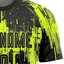 Maillot de football américain de haute qualité, léger, grande taille, manches courtes, pour hommes, séchage rapide, respirant, antibactérien, ajustable - Product Image 3