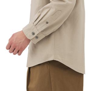 Camisa Oxford Casual de Algodón para Hombre, Cuello Mao, Corte Regular, Manga Larga, Botones, Logotipo Personalizado, ODM para Trabajo y Negocios, Hecho en Bangladesh - Product Image 5