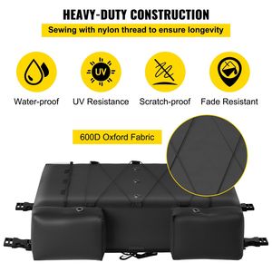 Borsa portaoggetti T Top per 4 giubbotti di salvataggio di tipo II, sacco per rifiuti da barca in tessuto Oxford 600D, borsa portaoggetti compatibile con la maggior parte dei gilet - Accessorio prodotto - Product Image 5