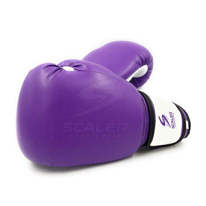 Gants de boxe MMA en cuir de haute qualité pour l'entraînement, le sparring, la remise en forme, imperméables, anti-humidité, antidérapants, avec sangle de poignet réglable - Product Image 4