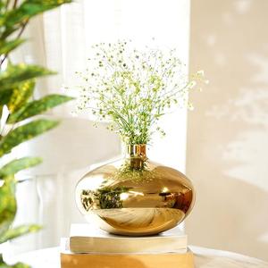 Jarrón Decorativo de Metal de Alta Gama para Mesa, Florero Moderno para Proyectos de Diseño de Interiores - Product Image 5