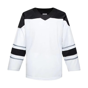 Camiseta de Hockey sobre Hielo Personalizada Deportiva, para Adultos, de Alta Calidad, 100% Poliéster, Precio Bajo, Logotipo Personalizado Sostenible - Product Image 4