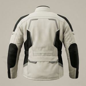 Veste de moto en cuir véritable pour homme de qualité supérieure, nouvelle arrivée, vestes de moto d'hiver, protections amovibles, personnalisables - Product Image 2
