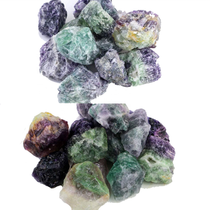 Piedra rugosa de fluorita de arcoíris para reiki natural, cristal curativo, piedras preciosas sin pulir, cristal natural al por mayor - Product Image 4