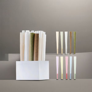 Caja de Muestras de Conos Hechos a Mano Ecológicos, Tubos de Cono Preformados, Variedad de Puntas de Papel M/W, 16 Unidades/Caja, Calidad Premium, Regalo - Product Image 4