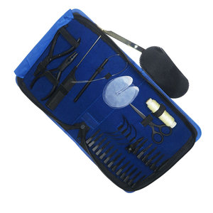 Kit de Herramientas de Extensión de Cabello de Acero Inoxidable de Primera Calidad con Pinzas para Estilistas, Instalación Profesional de Extensiones de Cabello - Product Image 5