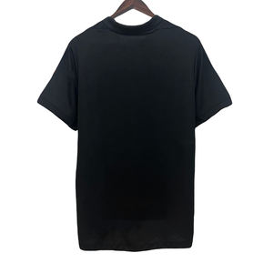 custom soccer jersey back view football uniform lightweight polyester breathable team training sportswear plain <b>black</b> dry fit - Product Image 4