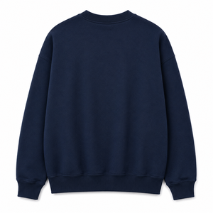 Custom <b>Men</b>’s <b>Crewneck</b> <b>Sweatshirt</b> OEM ODM Heavyweight Fleece Pullover Long Sleeve Casual Streetwear Blank <b>Sweatshirt</b> Private - Product Image 2