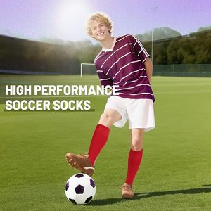 Anti Slip Grip Soccer <b>Socks</b> Breathable Crew Athletic <b>Socks</b> Custom Logo Sports <b>Socks</b> for Men Teens - Product Image 6