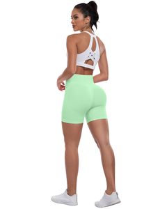 <b>Booty</b> Shorts For Women Biker Gym Workout Shorts High Waisted Tummy Control Butt Lifting Running Sports Yoga Scrunch Butt Shorts - Product Image 2