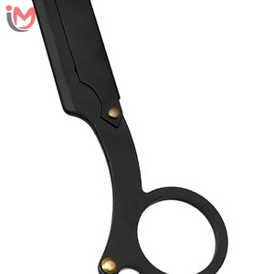 Maquinilla de Afeitar de Seguridad de Acero Inoxidable de Alta Calidad, Estilo Clásico, con Mango Ergonómico, Cuchilla Única Reemplazable para Afeitar la Cara, Cejas y Barba - Product Image 5