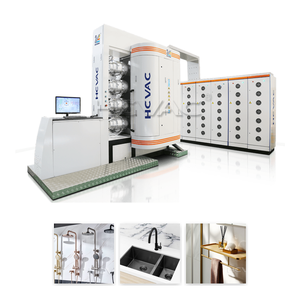 HCVAC-grifos de agua con cabezal de pulverización para ducha, metal, plástico, oro rosa, bronce, latón, PVD, máquina de recubrimiento al vacío - Product Image 1
