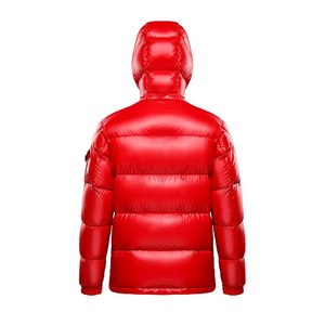 New Design Fashion Wholesale Custom Puffer <b>Jacket</b> <b>Men</b> Quilted Puffer <b>Jacket</b> With Hood <b>White</b> Puffer <b>Jacket</b> Coat For <b>Men</b> - Product Image 3