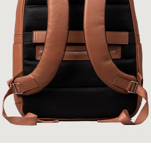Mochila de Cuero Vacuno Marrón para Portátil, con Cierre de Cremallera, para Hombre, a la Moda, de Cuero Genuino, Impermeable, Capacidad de 20-35L, Venta al Por Mayor - Product Image 6