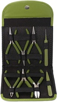 Pince professionnelle en acier inoxydable Raayin Impex pour la fabrication de bijoux, kit de pince à inserts en nylon de haute qualité pour bijoux