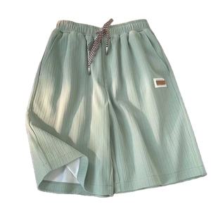 Pantalones cortos deportivos informales holgados de verano para hombre con cordón, pantalones cortos de talla adulta para hombre a buen precio - Product Image 4