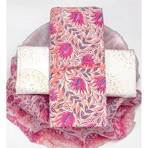 Tela de Algodón Estampada Moderna, Material de Algodón Ligero y Suave para Vestidos Étnicos, Kurti, Palazzo, Costura, Tela Cómoda - Product Image 1