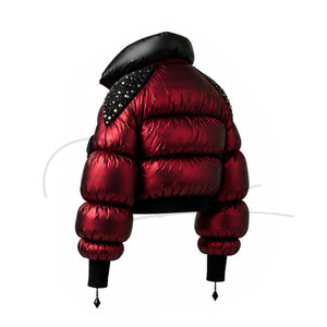 Nouvelle Veste Courte Matelassée Femme 2026, Design Personnalisé, Prix Abordable, Haute Qualité, Vente en Gros OEM - Product Image 3