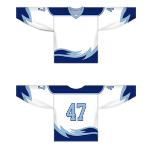 Maillot de hockey sur glace personnalisé sublimé pour homme, jaune et noir, manches longues, 100% polyester respirant, uniforme d'équipe, taille adulte - Product Image 4