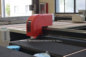 Machine de découpe automatique de verre CNC Eworld, construction en acier motorisée, table de rupture indépendante, haute précision, personnalisable 3-25 mm - Product Image 3