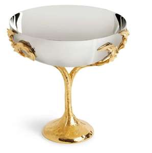 Tazones y Platos de Metal para Servir Chocolate, Diseño Atractivo en Color Dorado, Accesorios de Cocina para la Encimera - Product Image 2