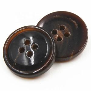 Boutons mats en résine pour manteau, 50 pièces, 15mm, boutons de coupe-vent pour hommes - Product Image 1