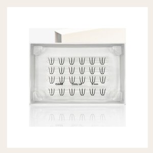 Extensions de cils Yelix Olrio sans colle, cils individuels, pack unique PLUS transparents courts, 2 types, choisissez 1 type d'extensions de cils - Product Image 6