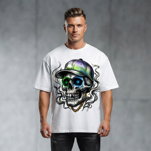 T-shirt imprimé avec graphisme personnalisé, style vintage tendance, manches courtes, 100% coton jersey, unisexe, confortable à porter - Product Image 4