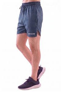 custom <b>mens</b> charcoal grey <b>running</b> shorts subtle textured print athletic sports shorts side seam pocket drawstring gym wear <b>pant</b> - Product Image 6