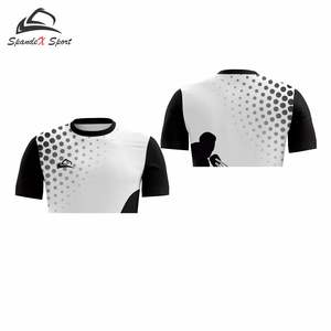 Custom 100% Polyester <b>Fleece</b> High Quality Anti-Pilling Loose Fit Custom Logo Manufacturer <b>Mens</b> Digital Printing OEM ODM T-<b>Shirts</b> - Product Image 6