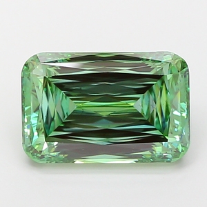 Diamante Suelto Certificado VS2 de Corte Cojín, Color Verde Intenso de Lujo, 5.06 Quilates, Ideal para Anillos, Colgantes y Diseños Personalizados - Product Image 3