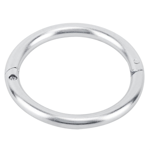 Anillo de Nariz Articulado Autoblocante de Acero Inoxidable Reutilizable para Manejo de Ganado y Cabras, Instrumento Veterinario Aprobado por CE para Hospital - Product Image 5