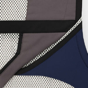 Chaleco de Caza y Tiro Personalizado Azul con Múltiples Paneles para Tiro al Pichón, Ligero, de Poliéster, con Logotipo Personalizado OEM - Product Image 4