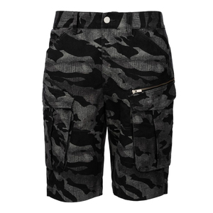 Shorts cargo en toile pour homme, personnalisables OEM, qualité supérieure, athlétiques, avec grandes poches, motif uni, vêtements décontractés pour l'entraînement, impression numérique - Product Image 1