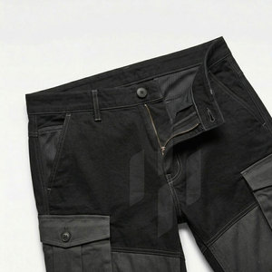 Pantalon cargo décontracté pour homme, séchage rapide, en molleton durable, chaud, 100% coton, style streetwear - Product Image 5