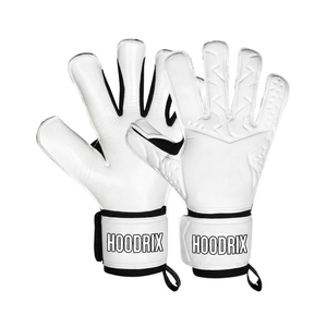 Guantes de Portero Pro-Weather Match: Látex Acuático de 4mm, Corte Híbrido, Protección para Dedos, Neopreno, Logotipo Personalizado OEM, Equipación de Fútbol - Product Image 2