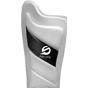 Protège-tibias en PU légers de haute qualité pour adultes, protection complète, vente en gros, service OEM, logo personnalisé, rembourrage thaïlandais en PU - Product Image 5