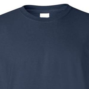 Camiseta con logotipo personalizado para hombre, nuevo diseño, 100% algodón, punto cómodo, antiarrugas, transpirable, manga corta, de talla grande, servicio OEM - Product Image 5