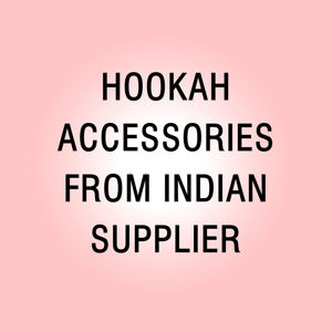 Elegant Frosted Glass Mini Hookah Handcrafted Silk <b>Wrapped</b> Eco Friendly Modern Designer Shisha MAE Brand Bulk Supply Price - Product Image 2