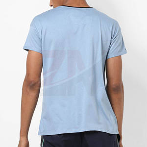 Fournisseur de t-shirts streetwear personnalisés pour hommes en Europe, fabricant de vêtements pour hommes, t-shirts pour hommes, tissu fin et à séchage rapide pour l'été, vente en gros - Product Image 4