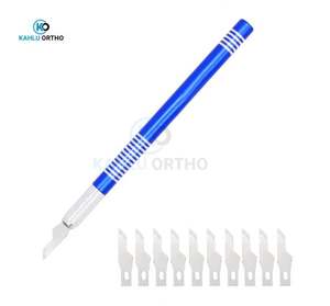 KAHLU ORTHOPEDIC, el mejor proveedor de mangos y cuchillas de bisturí de acero inoxidable de color azul, de gran venta, antideslizantes, con fuente de alimentación manual - Product Image 3