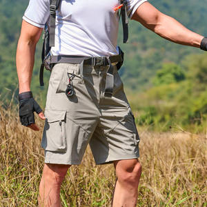 Short de randonnée mi-long pour homme, confortable, respirant, tricoté, multi-poches, de qualité supérieure, prix de gros - Product Image 3