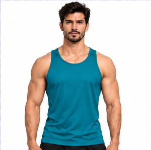 Low Price <b>Mens</b> Sleeveless T Shirt Tank Top Summer Fitness Sportswear Cotton Bamboo Fiber <b>Gym</b> <b>Vest</b> Comfortable Breathable Sporty - Product Image 6