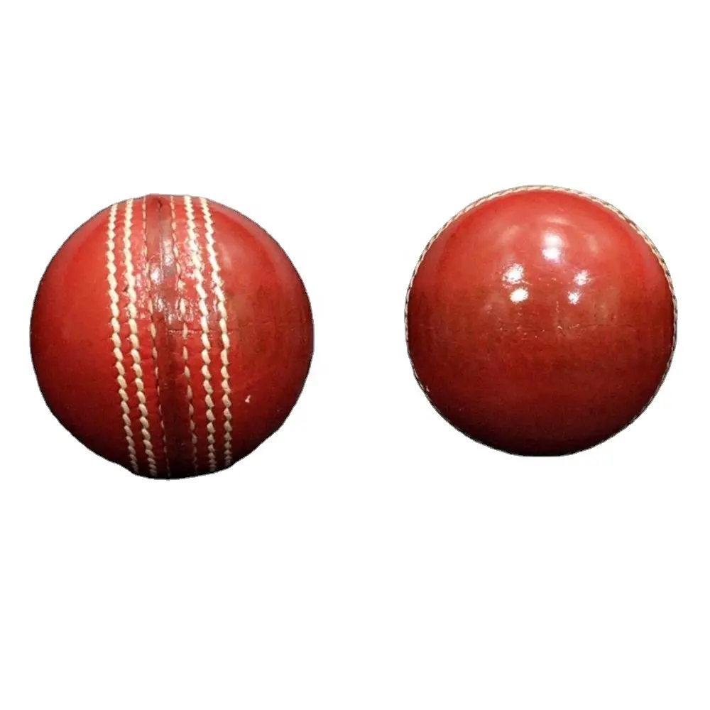 Export qualität Cricket Leder Match Ball Günstiger Preis Gute Qualität Custom Made Red Cricket Ball