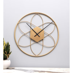 Wholesale Factory Supply Large Modern Minimalist Iron Metal Wall <b>Clock</b> Spoke Design for Living Room and Office Home Decor - Product Image 3