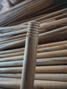 M.I.T VIET NAM Brand Durable Simple <b>Wooden</b> <b>Broom</b> Stick Flower Hanoi Floor - Product Image 6