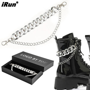 Catena Decorativa per Scarpe IRun Personalizzata, Elegante e Alla Moda, in Lega di Zinco, Stile Cubano per <span class=keywords><strong>Stivali</strong></span> e Scarpe Sportive - Marca SunFei - Product Image 1