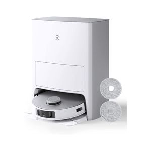 Robot aspirateur et serpillière T20, lavage à l'eau chaude, vidange automatique, séchage à l'air chaud, aspiration 6000Pa, serpillière rotative turbo - Product Image 1