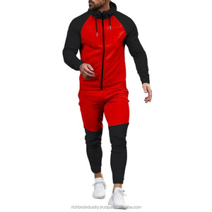 Ropa de calle de moda transfronteriza de nuevo color para hombre, traje deportivo informal estampado para otoño e invierno, ropa deportiva de estilo urbano - Product Image 1